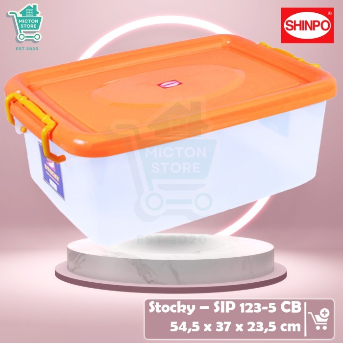Jual BIGTON Shinpo SIP 123-5 STOCKY Container Box 30 L Box Container ...