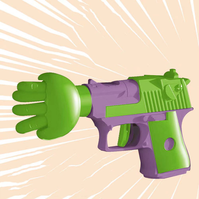 Jual Rock Paper Scissors Gun Decompression Party Social Toy Stress ...