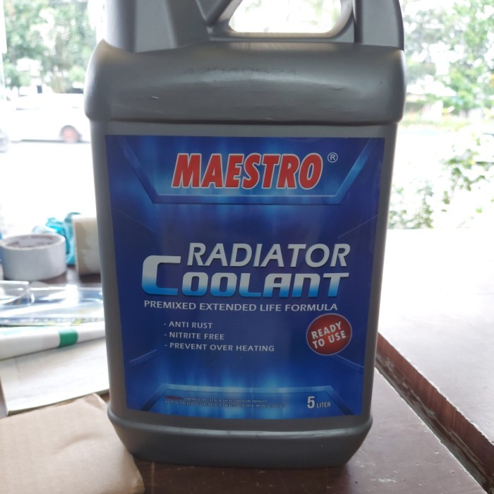 Jual Promo AIR RADIATOR 5 LITER RADIATOR COOLANT - Hijau | Shopee Indonesia