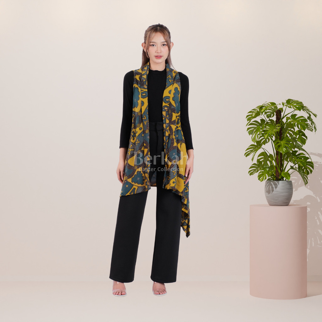 Outer Batik Tanpa Lengan Surya Teja 5
