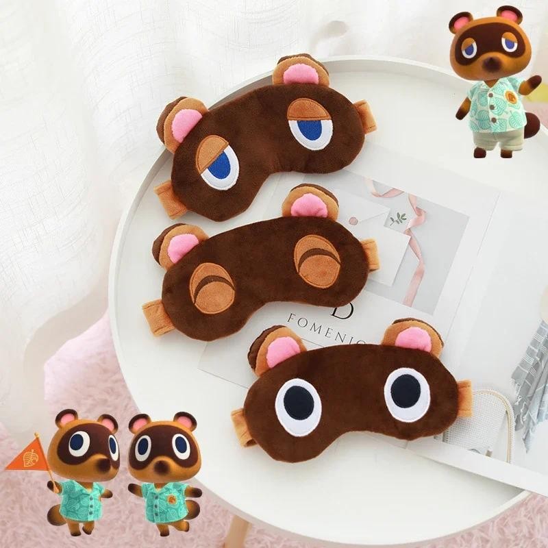 Jual Animal Crossing Sleep Mask Eyeshade Figure Tom Nook Timmy Tommy ...