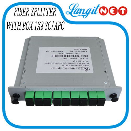Jual FIBER SPLITTER WITH BOX 1X8 SC/APC | Shopee Indonesia