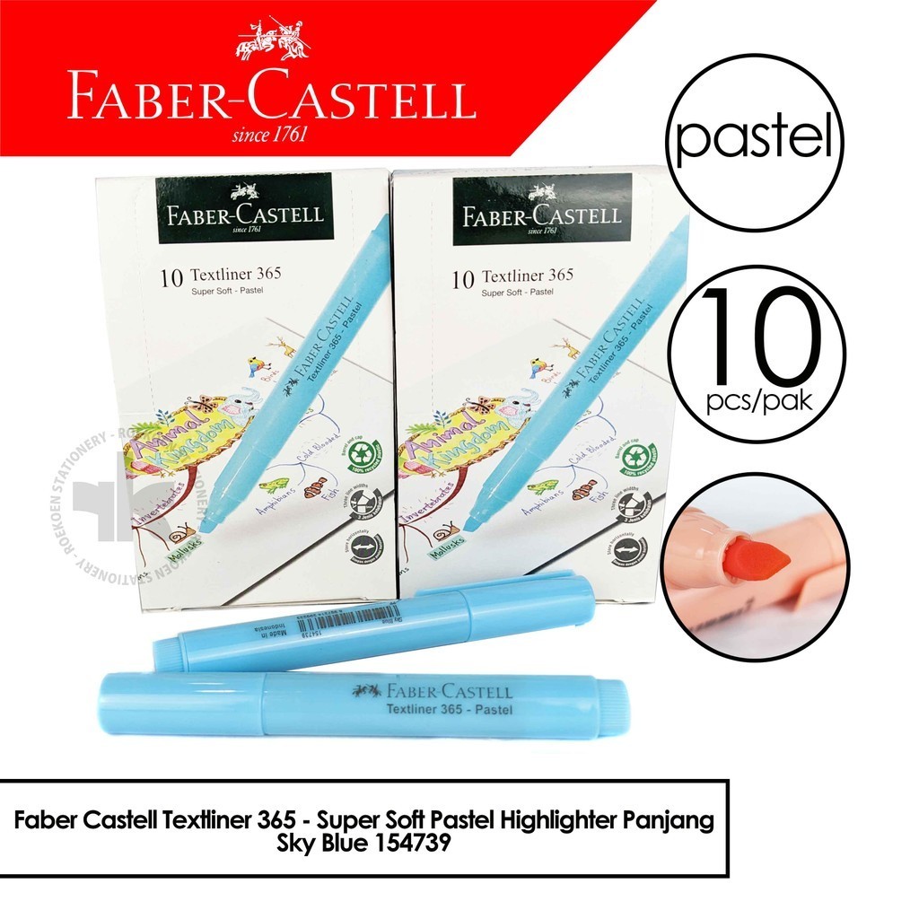 Jual Faber Castell Textliner 365 - Super Soft Pastel Highlighter ...