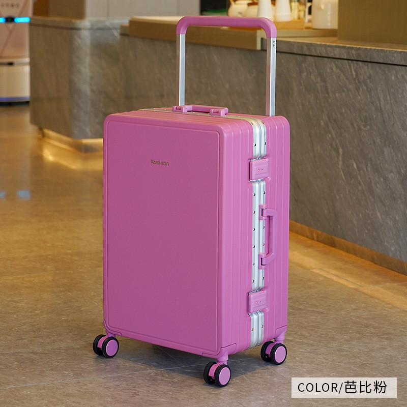 Jual Wide Pull Rod Rolling Luggage Ultra Light Aluminum Frame