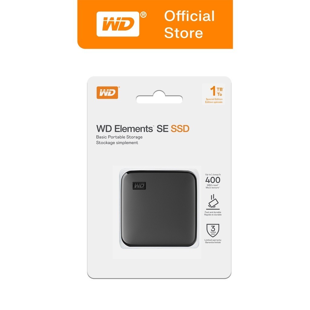 Jual WD Elements SE SSD External 1TB - USB 3.0 | Shopee Indonesia
