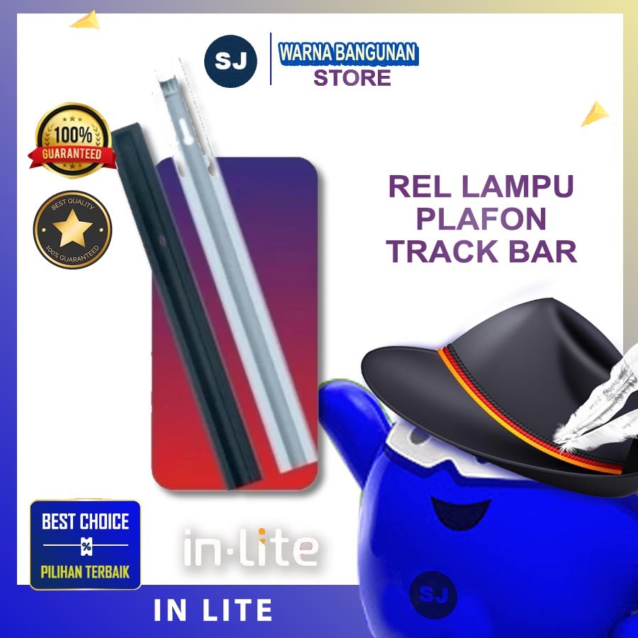 Jual INLITE TRACK LIGHT INTA273 IN-LITE INTA 273 Track Bar 1 Meter 2 ...