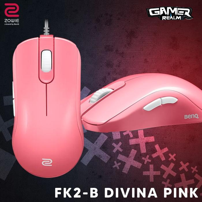 Jual Zowie FK2-B / FK2B Divina Pink Gaming Mouse | Shopee Indonesia
