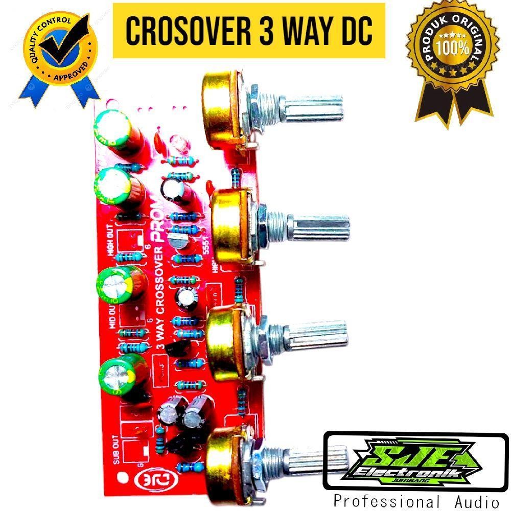 Jual crosover aktif 3 way dc sub mid high | Shopee Indonesia