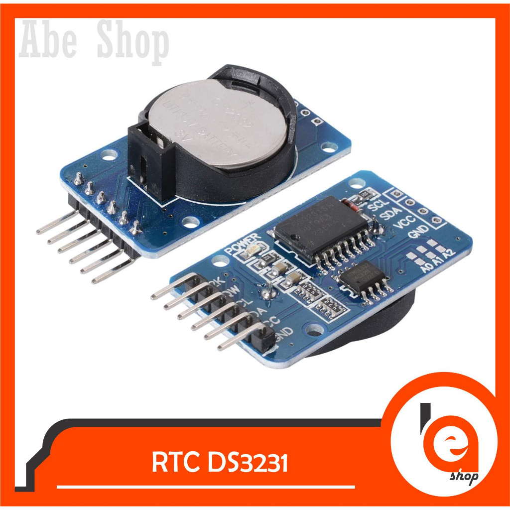 Jual Abe Modul RTC DS3231 Akurasi Tinggi I2C Real Time Clock Free ...