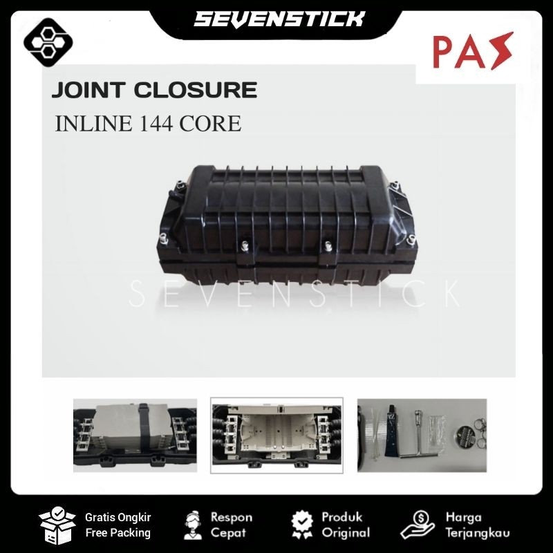 Jual PAZ Joint Box Closure 24c 48c 96c 144c 288 Core Inline JB Fiber ...