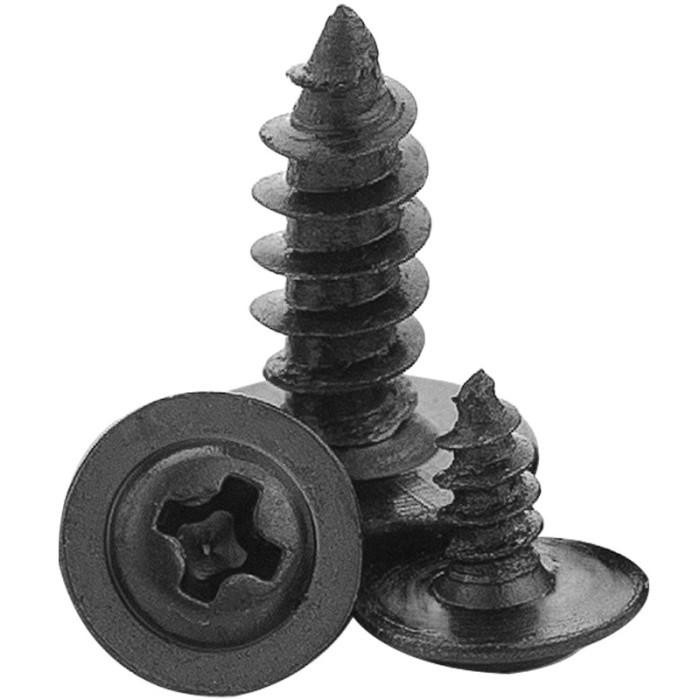 Jual (100 pc) Sekrup Hitam Baut kepala 4 6 8 10 Skrup Speaker Tapping ...