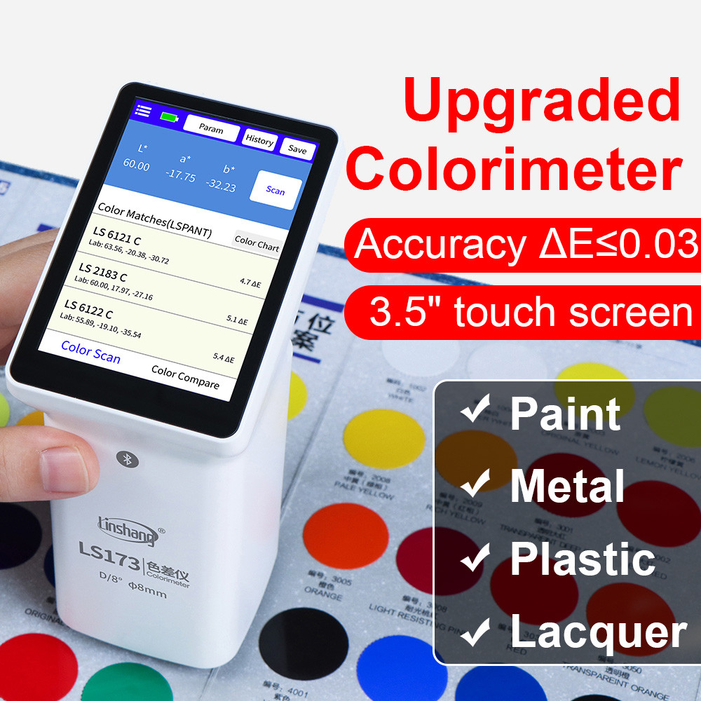 Jual Digital Colorimeter Portable Colormeter LS173 D/8° Professional ...