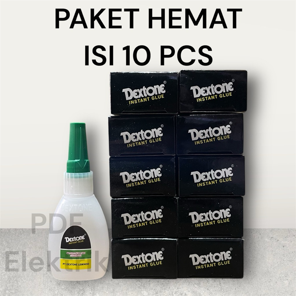 Jual ( PAKET ISI 10 PCS ) DEXTONE LEM KOREA ASLI BESI TETES SETAN CAIR ...