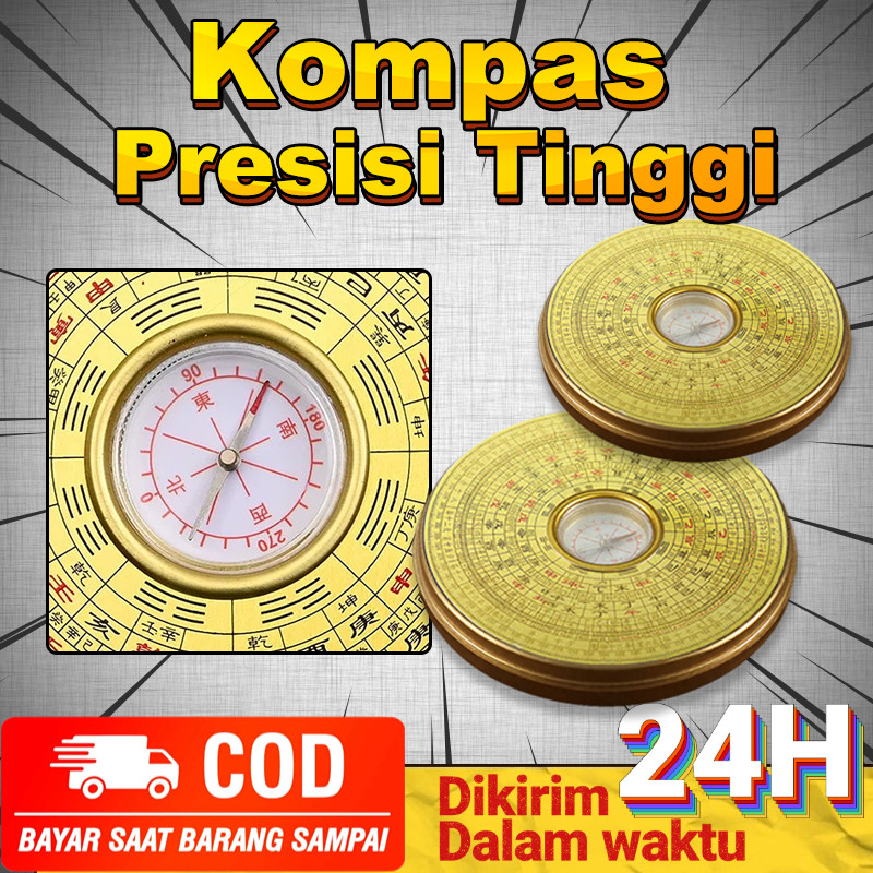 Jual Bisa COD 10 cm 13cm Compass Gossip Cina Kuno Feng shui logam Bagua ...