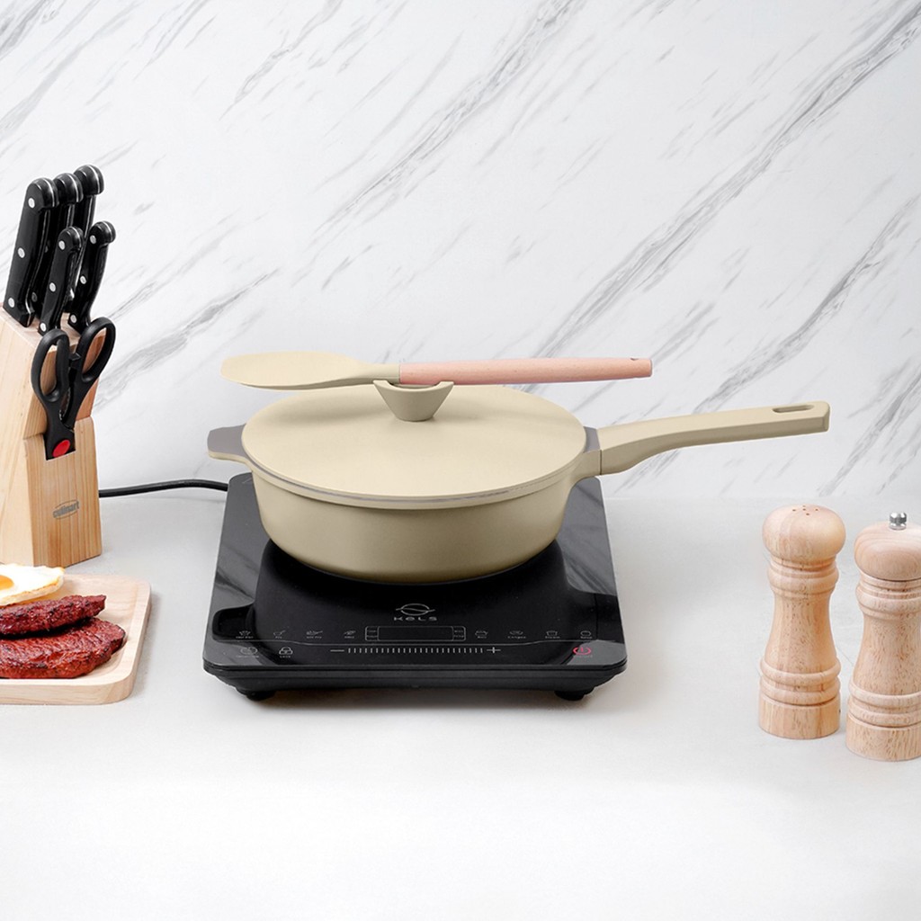 Jual Informa Cooking Color 24 cm Set Zena Wajan Penggorengan - Krem ...