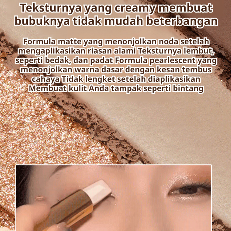 Jual Lazy Essential Twocolor Eyeshadow Stick Ajaj Gradient Dual Color ...