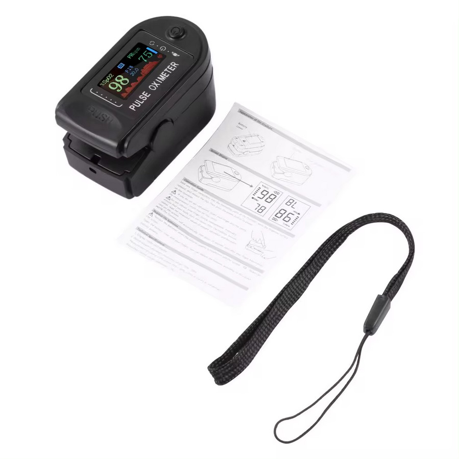 Jual Oxy Pro Alat Ukur Oksigen dan Detak Jantung Digital Fingertip ...