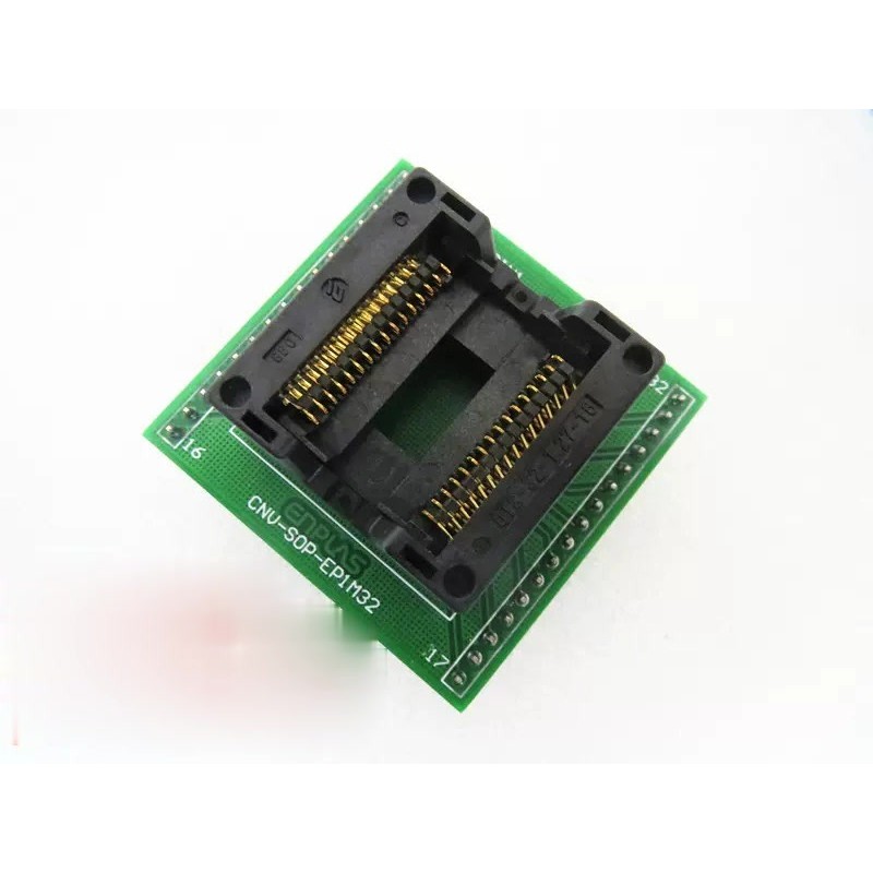 Jual SOIC32 SOP32 Wide Body OTS-32-1.27-16 Test Sockets Burn-in Sockets ...