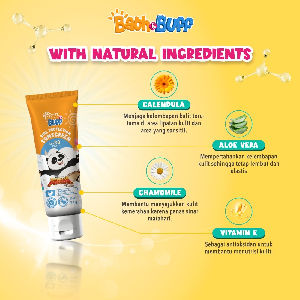 Jual Najmia Ofc Bath & Buff Kids Protection Sunscreen SPF 30 PA ...