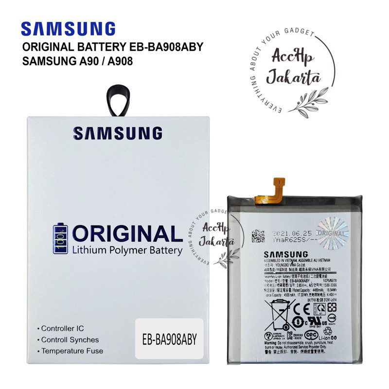 Jual Baterai Batre Samsung A90 / A908 EB-BA908ABY Batu Batrai A90 ...