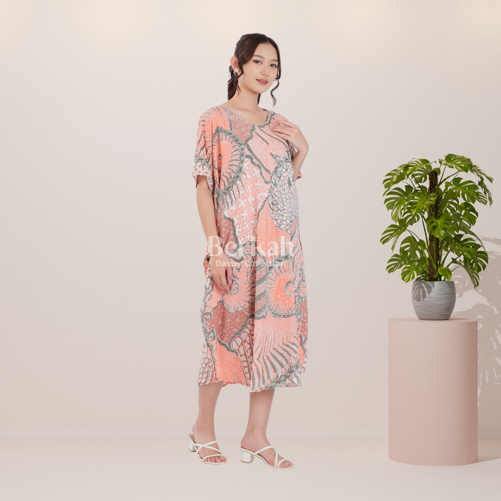Daster Lowo Batik Rayon Resleting Surya Teja 4