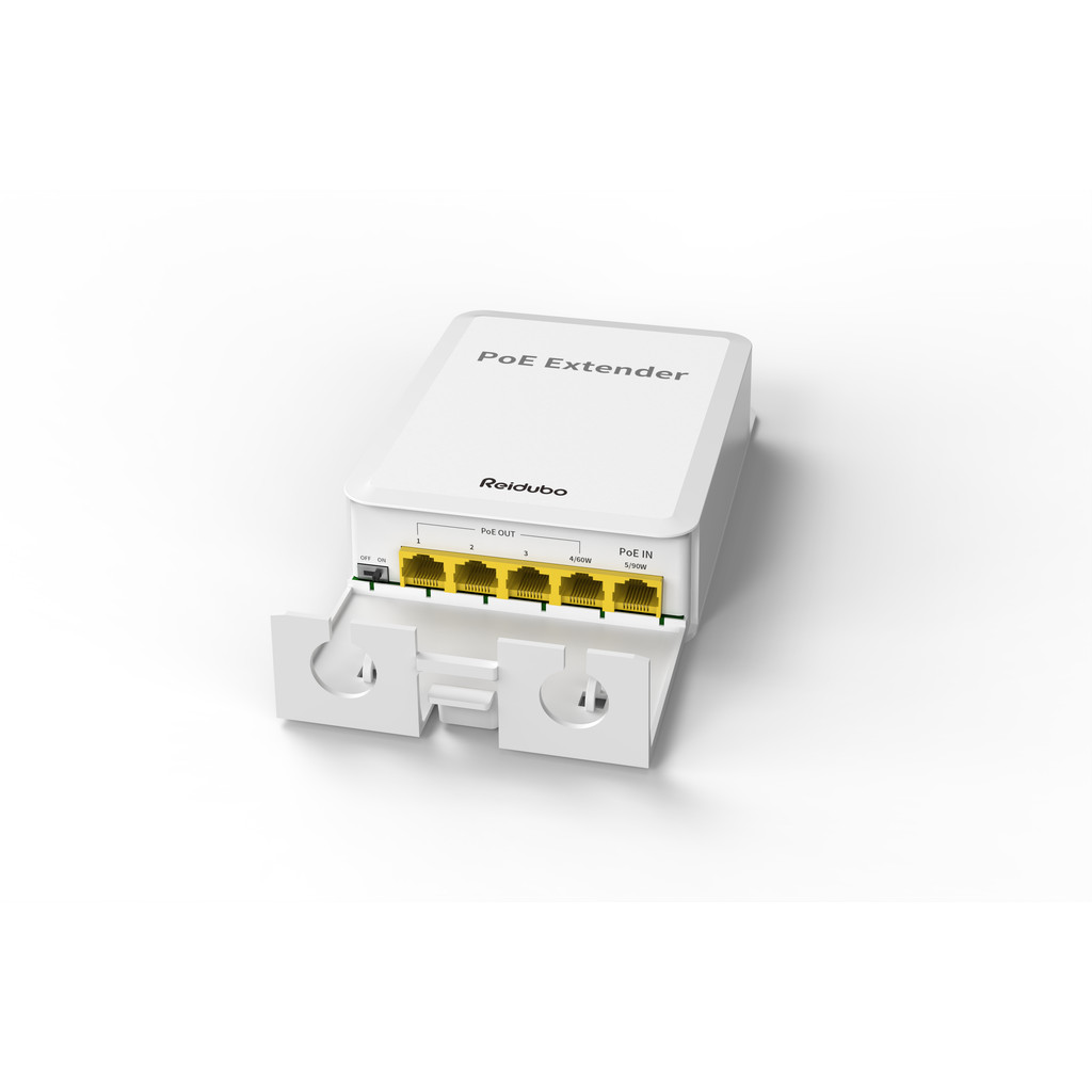 Jual 1 In 4 Output Waterproof POE++ Extender POE Repeater 1000Mbps Data ...