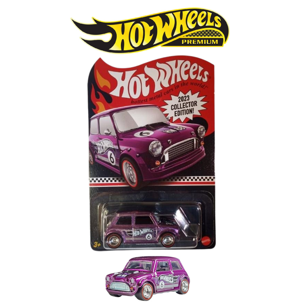Jual Hot Wheels Premium Mail In RLC Morris Mini Ungu Free Protector ...