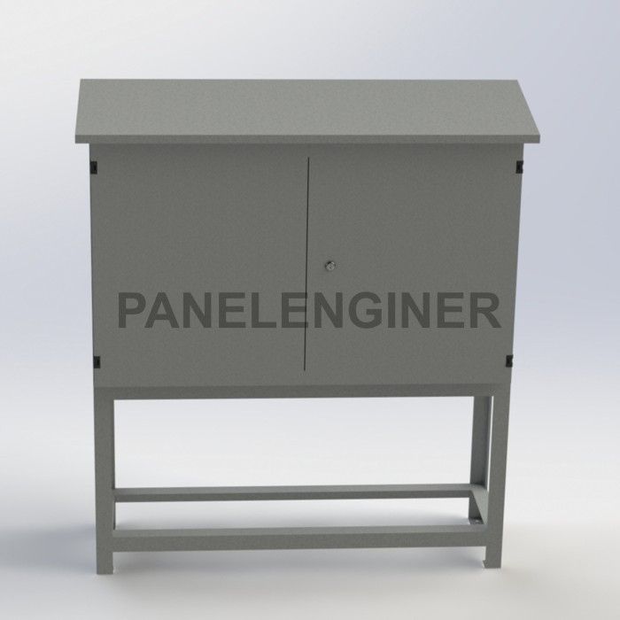Jual BOX PANEL CUSTOM 100x60x30 topi plat 1,2mm powder coating box ...