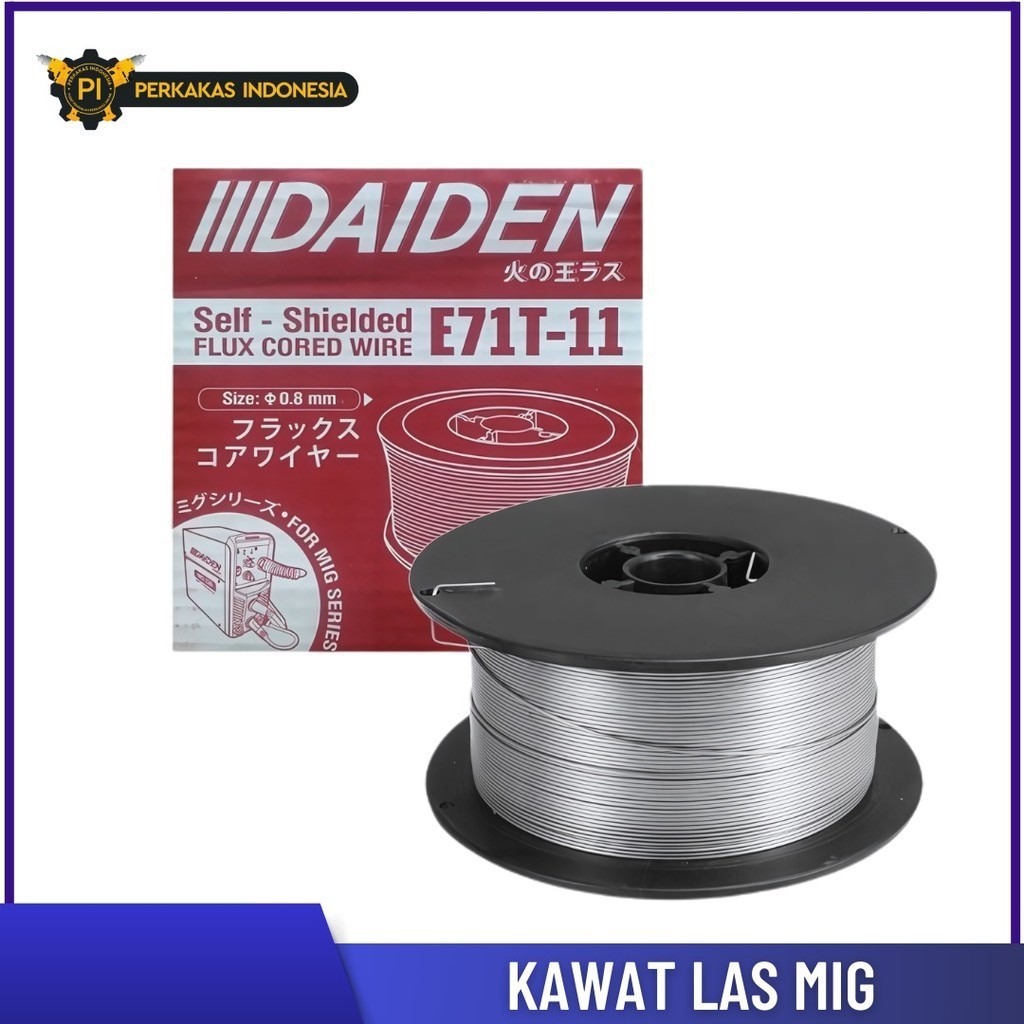 Jual Kawat Las Mig Flux Core Daiden Diameter Mm Kg Flux Cored Wire