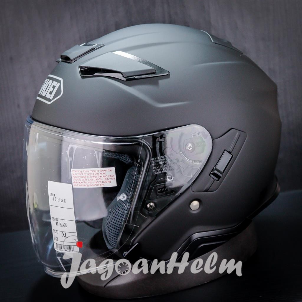 SHOEI J-CRUISEII マットブラック ヘルメット XLサイズ SHOEI J-CRUISEII マットブラック ヘルメット XLサイズ