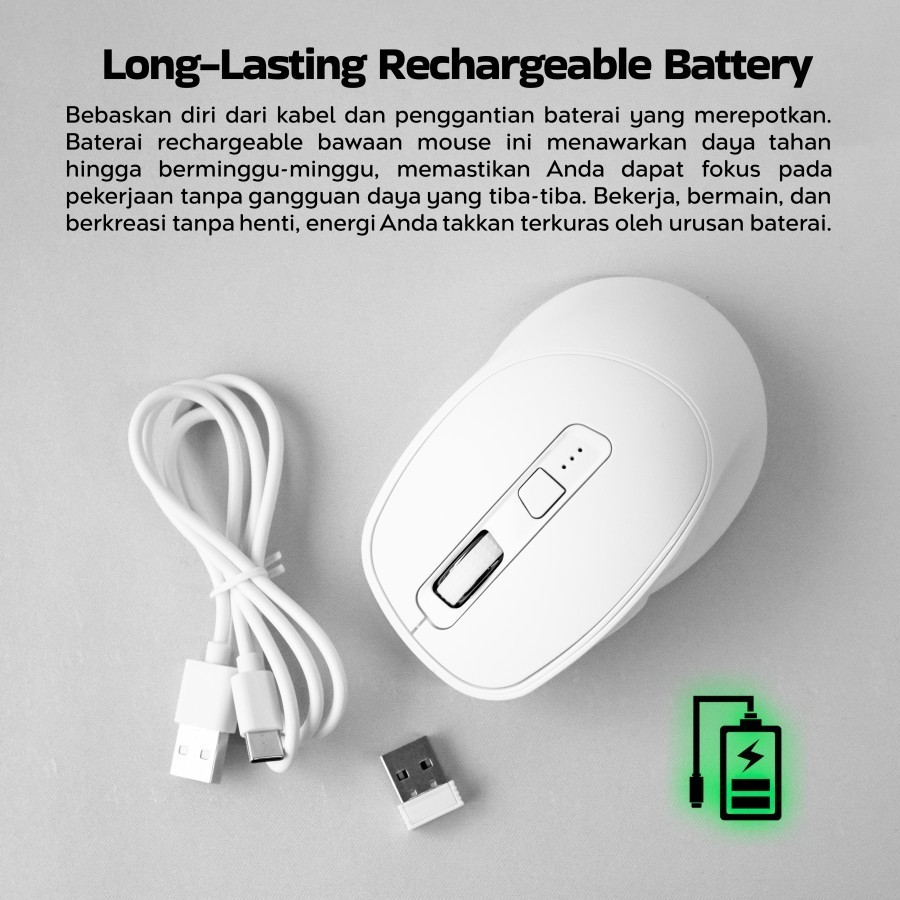 Jual Digital Alliance Rubix One Wireless Bluetooth Mouse Office Da ...