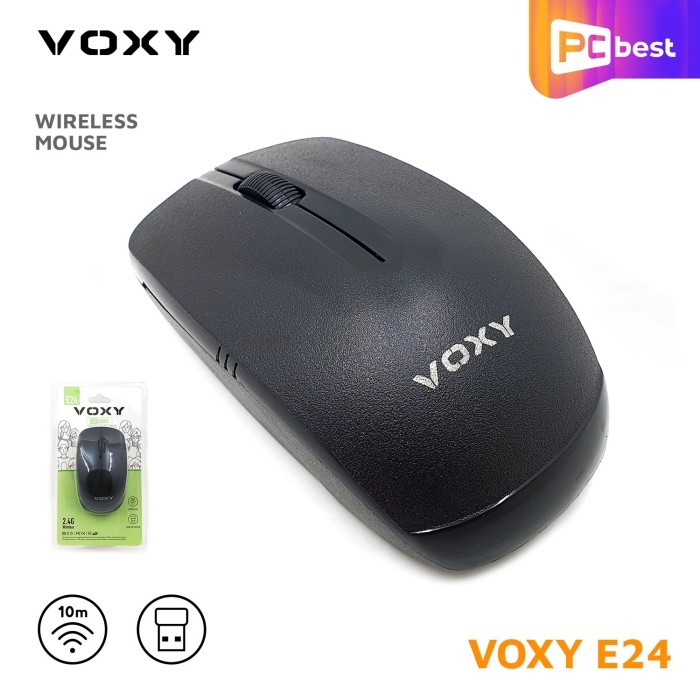 Jual Mouse Wireless Voxy E24 Mouse Office | Shopee Indonesia