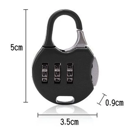 Manlo Gembok Koper Angka 3 Digit Suitcase Password Safety Lock