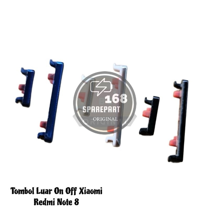 Jual PERNIK TOMBOL LUAR ON OFF / VOLUME XIAOMI REDMI NOTE 8 | Shopee ...