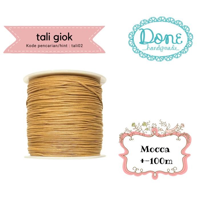 Jual Done handymade tali giok craft rope diy meronce tali02 straphone ...