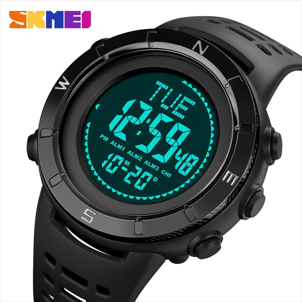 Jual Jam Tangan Pria Digital Compass SKMEI 2096 Anti air 5 atm Original ...