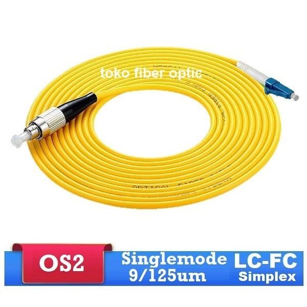 Jual FC-LC / LC-FC singlemode 5 meter simplex patchcord fiber optic ...