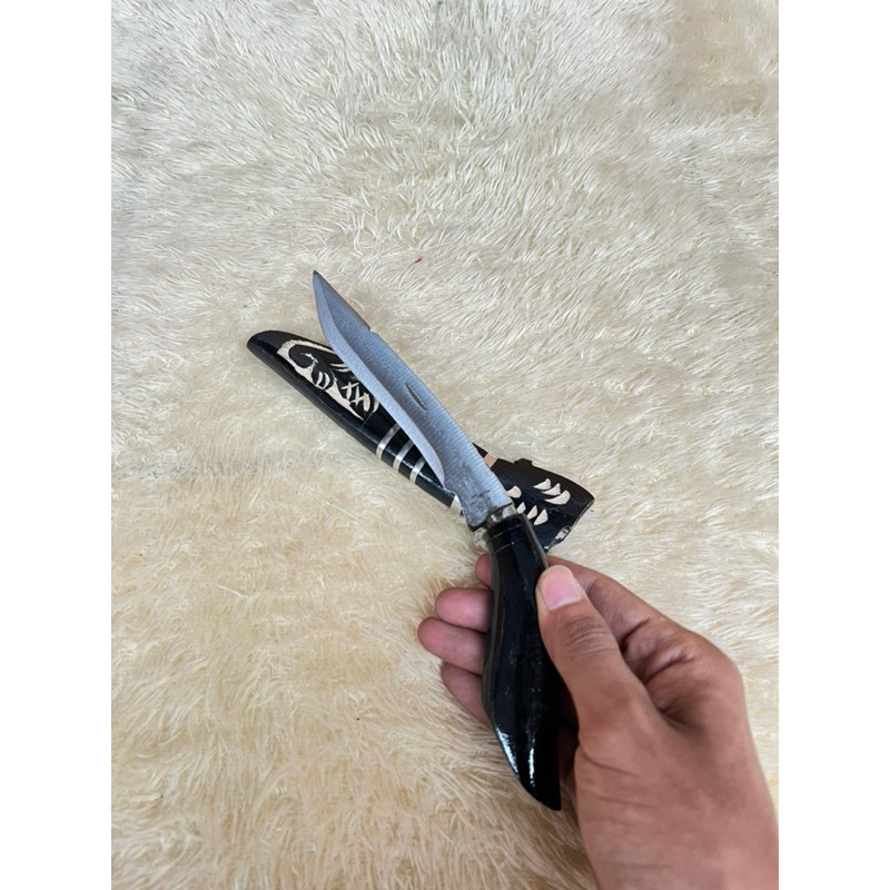 Jual afifah117 Bondol Oe - Pisau Dapur Laduk Hitam Pisau Raut Iris ...