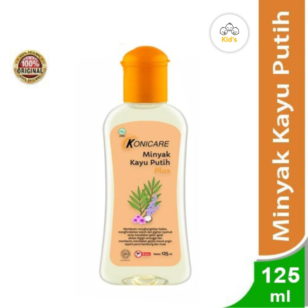 Jual Minyak Kayu Putih Konicare Plus 125ML (ORANGE) | Shopee Indonesia