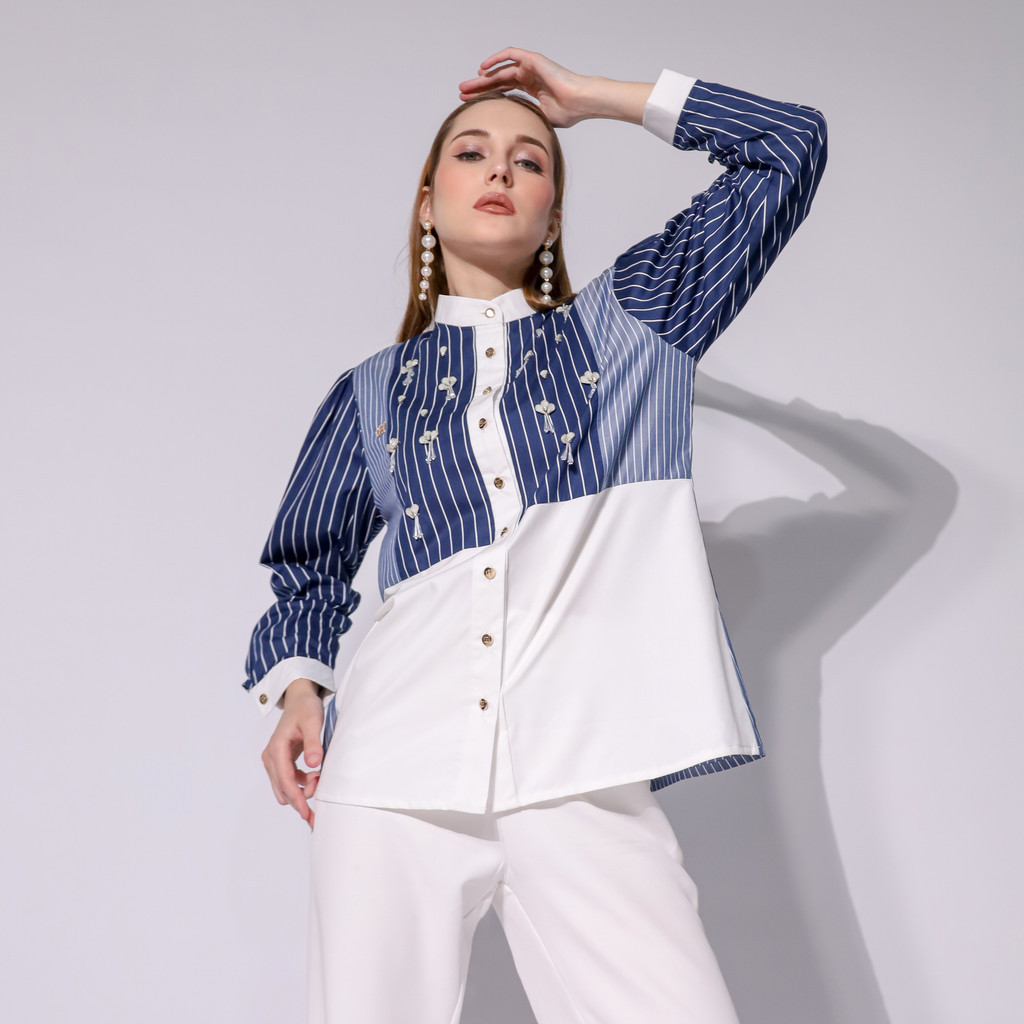 Chanté - Odelya Shirt in Blue Candy