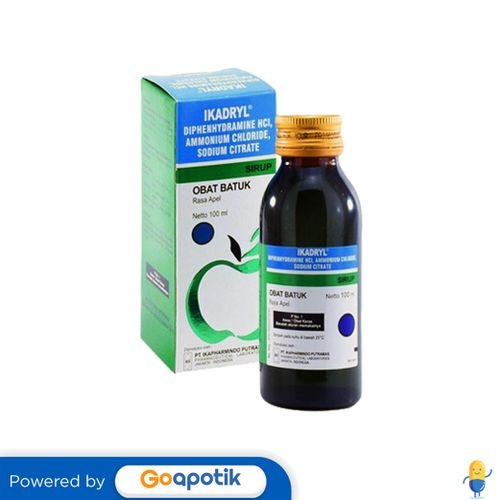 Jual Ikadryl Rasa Apel Sirup 100 Ml | Shopee Indonesia