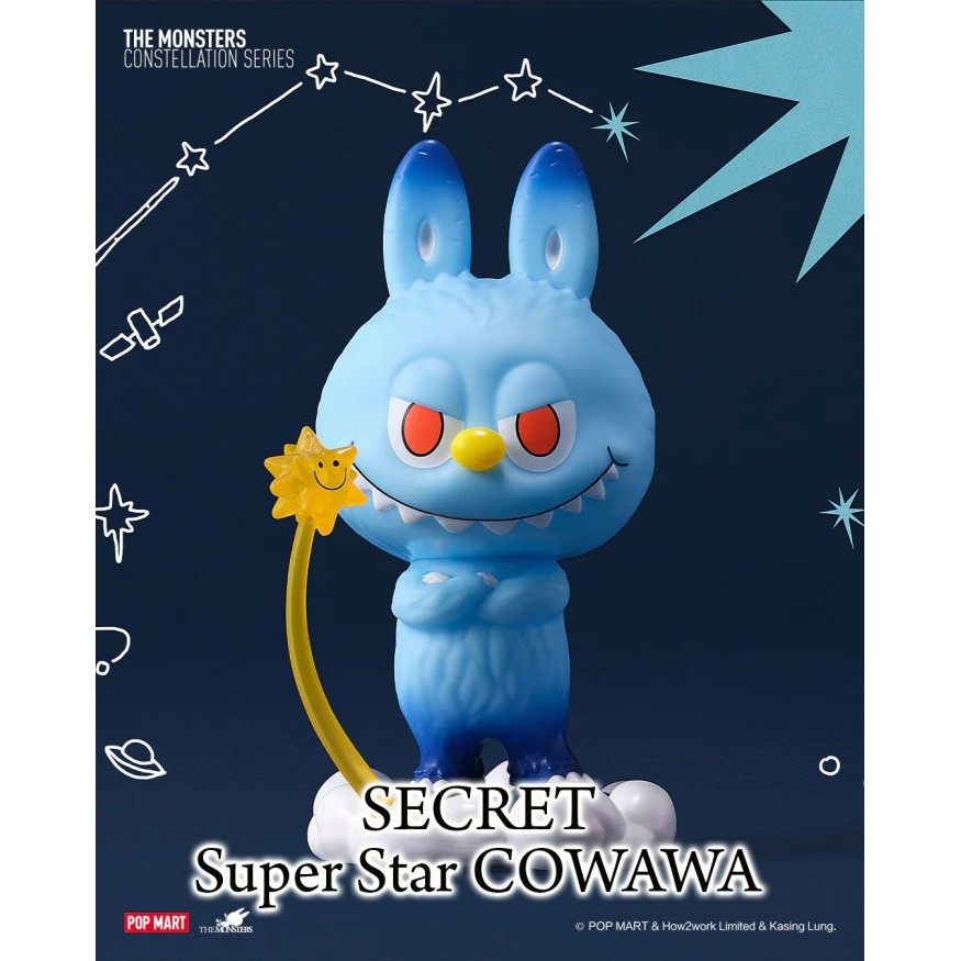 Jual Pop Mart Labubu The Monsters Constellation Series - Secret COWAWA ...