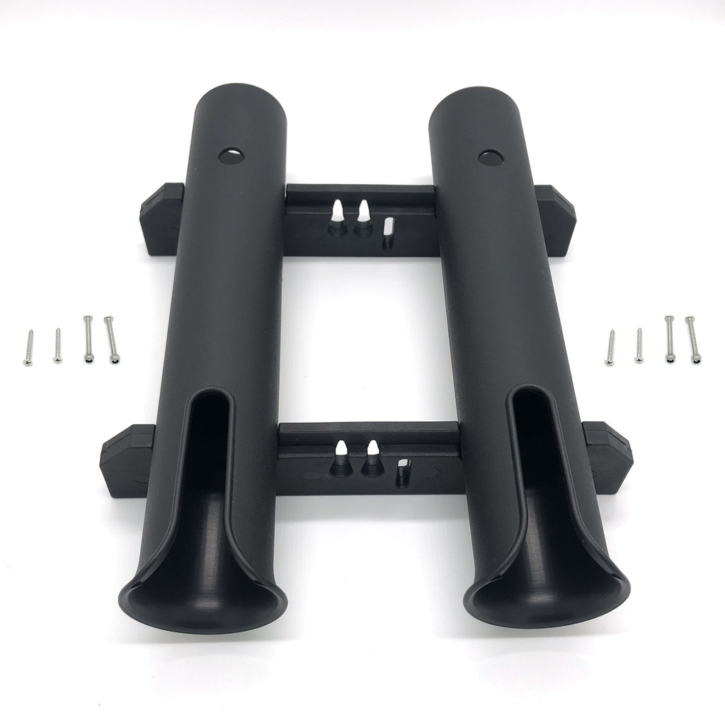 Jual HiUmi Boat Plastic Fishing Rod 2 Tube Milk Crate Rod Holder Rack ...