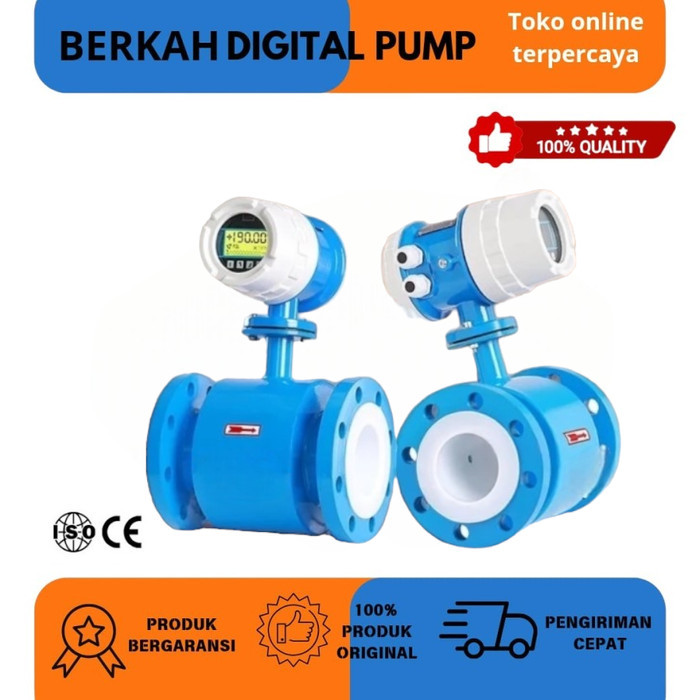 Jual Flowmeter Electromagnetic Digital 1inch DN 25 Flow Meter ...