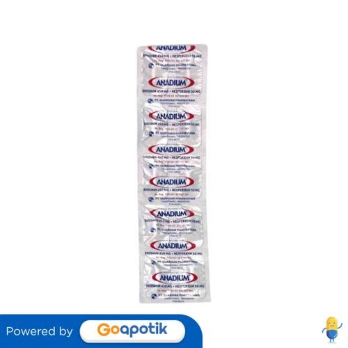 Vitamin Anadium Strip Isi 10 Kaplet