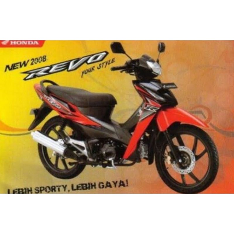 Jual fullset bodi revo lama lancip pakai striping+ lampu dan baut warna ...