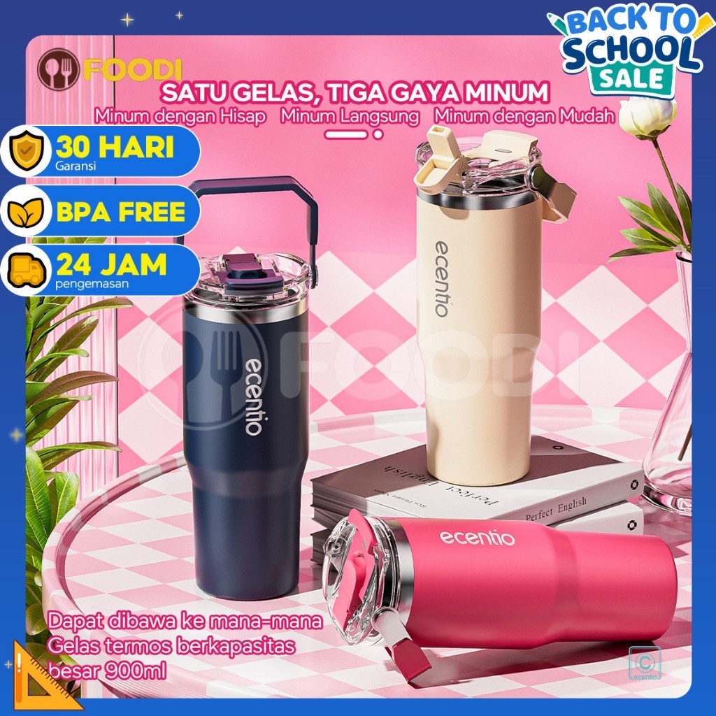 Jual botol minum styless 【Penjualan Terbaik】Ecentio tumbler stainless ...