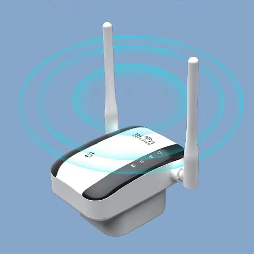 Jual WiFi Repeater 300Mbps Wireless Extender Amplifier Booster Router ...