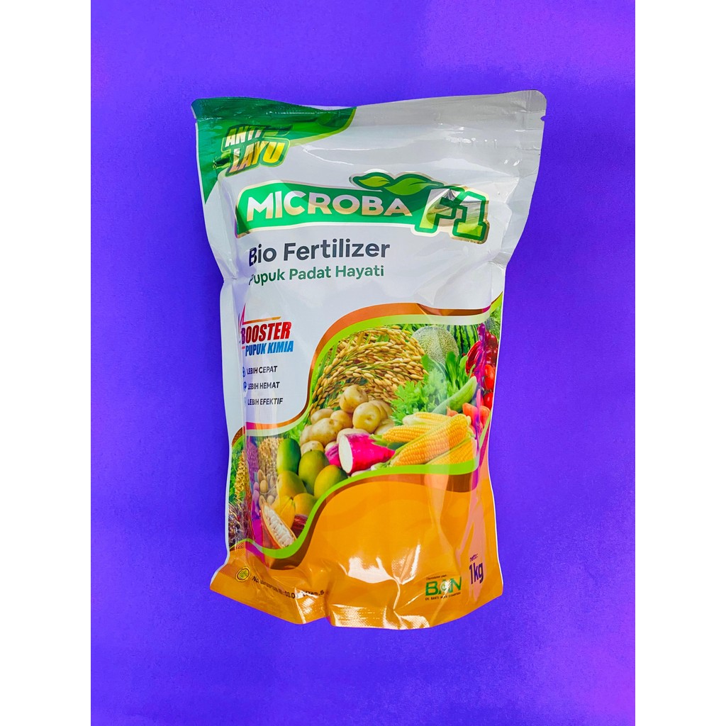 Jual pupuk padat hayati bio fertilizer solusi penyakit layu MICROBA F1 ...