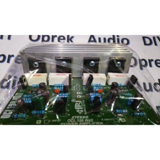 Jual Diy Rangkaian Kit Ampli Ocl Stereo Power Amplifier Ocl 150 Watt